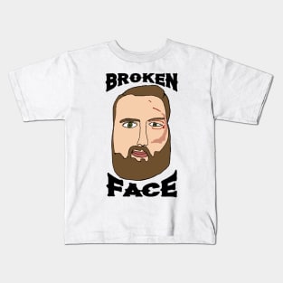 Broken Face Kids T-Shirt